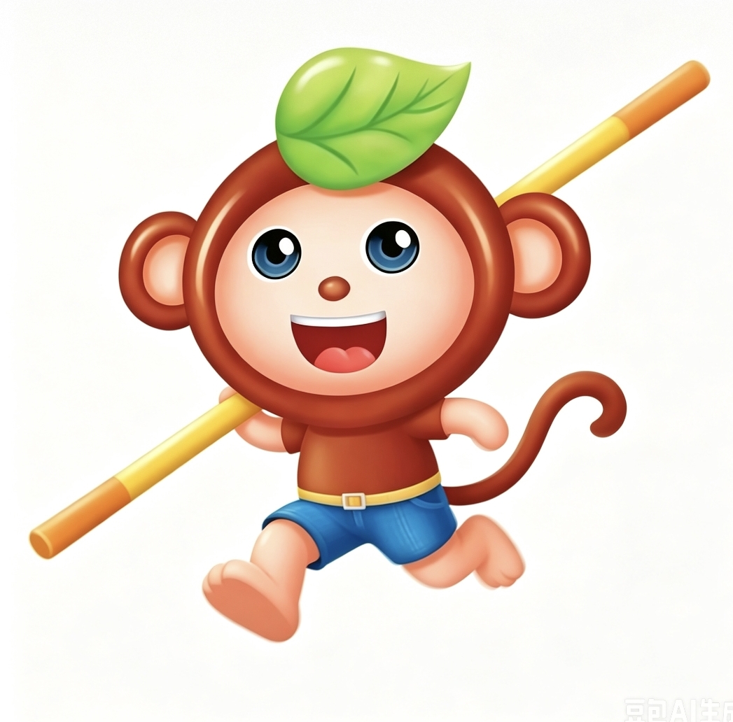 一誓无成吉祥物 · 做信息咨询的小猴子